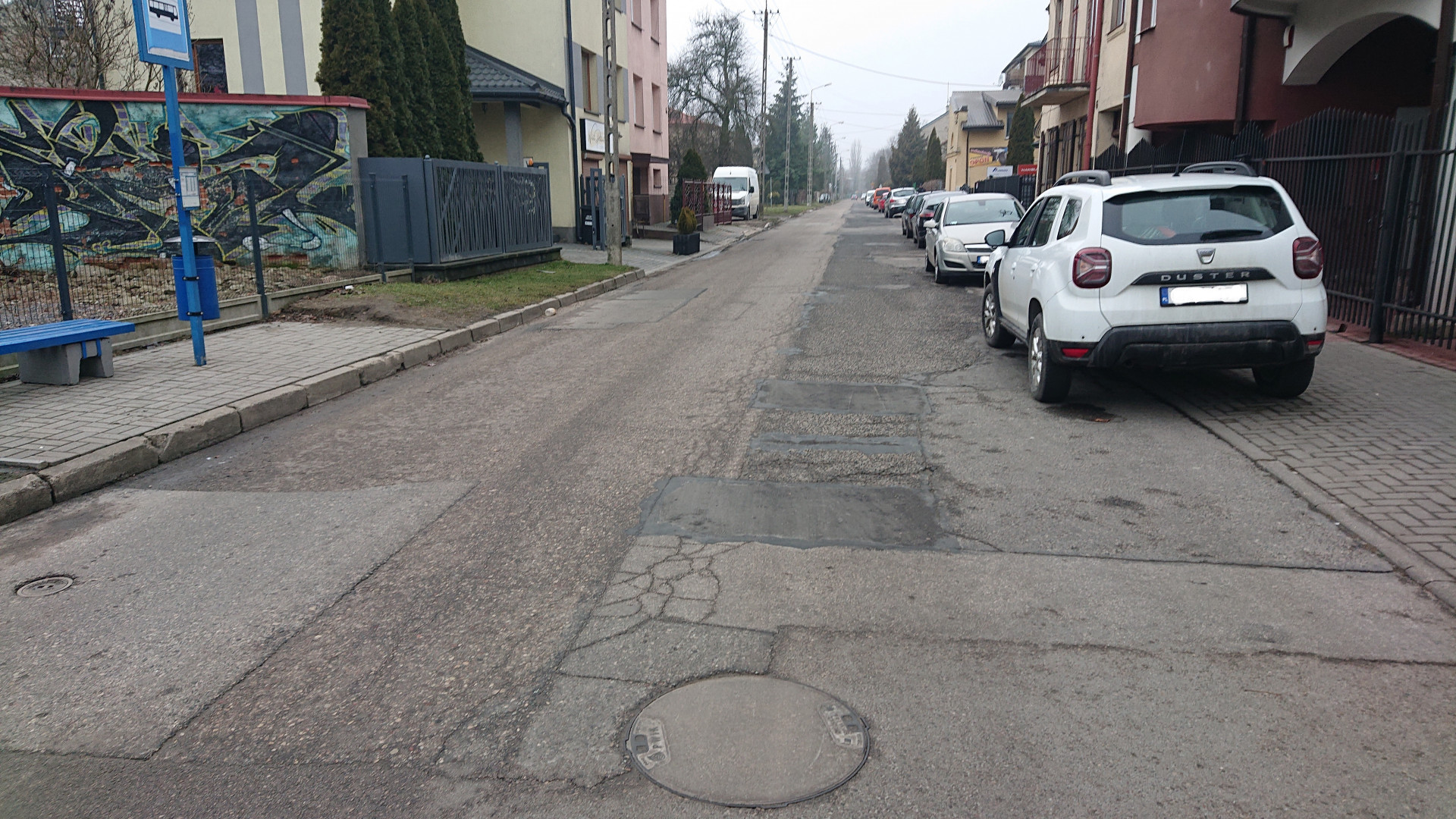 Ulica Szkolna.