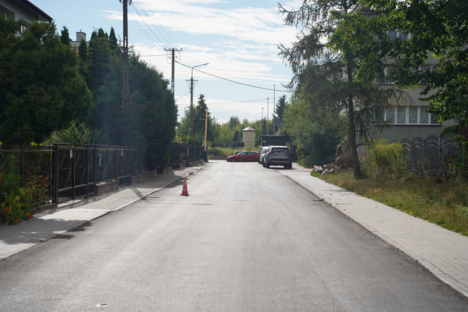 Ulica Boczna po przebudowie
